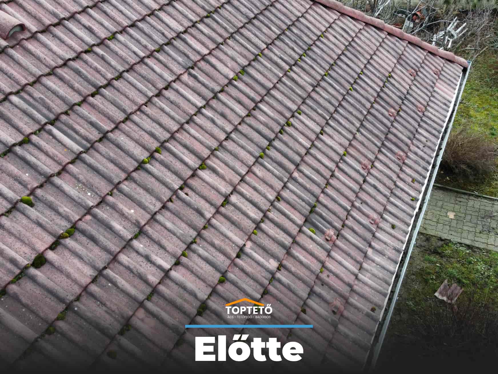 Tetőfestés, javítás és takarítás, 1. nézet